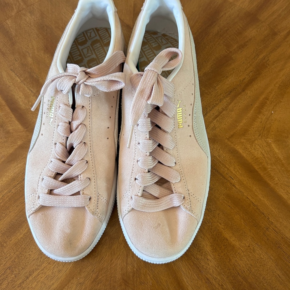 Puma Women's Blush Suede Sneakers